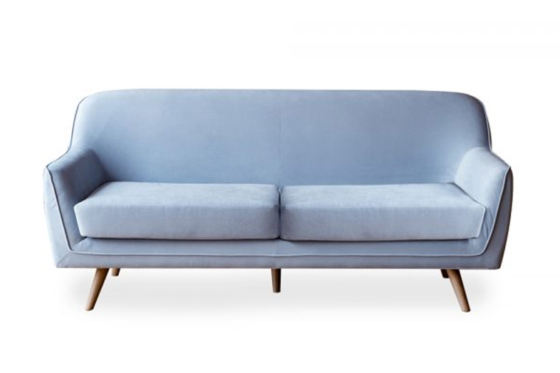 Sofa Miami 2 chỗ hiện đại vải xanh